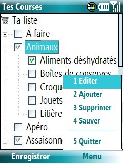 Mode je fais ma liste